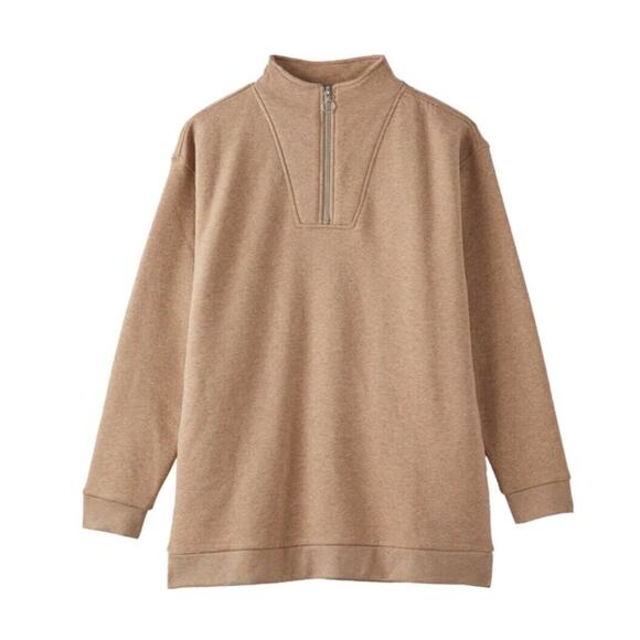 Bnwt Frank And Oak Camal Fleece Tunic! Sz S - Picture 1 of 5
